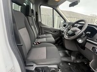 USED 2020 69 FORD TRANSIT 2.0 350 EcoBlue Leader Chassis Cab 2dr Diesel Manual RWD L2 Euro 6 (s/s) (130 ps) A 2019 Ford Transit 2.0 350 EcoBlue Leader Chassis Cab is a no-nonsense, durable workhorse built for commercial use. It pairs a 2.0-litre EcoBlue diesel engine with a manual gearbox and rear-wheel drive, producing around 130 ps and meeting Euro 6 emissions standards. The simple two-door chassis cab layout makes it an ideal base for fitting bespoke bodies like dropsides or box vans, offering reliable performance, decent payload capability and robust construction. Inside.