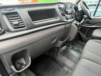 USED 2020 69 FORD TRANSIT 2.0 350 EcoBlue Leader Chassis Cab 2dr Diesel Manual RWD L2 Euro 6 (s/s) (130 ps) A 2019 Ford Transit 2.0 350 EcoBlue Leader Chassis Cab is a no-nonsense, durable workhorse built for commercial use. It pairs a 2.0-litre EcoBlue diesel engine with a manual gearbox and rear-wheel drive, producing around 130 ps and meeting Euro 6 emissions standards. The simple two-door chassis cab layout makes it an ideal base for fitting bespoke bodies like dropsides or box vans, offering reliable performance, decent payload capability and robust construction. Inside.