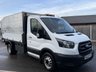 USED 2020 69 FORD TRANSIT 2.0 350 EcoBlue Leader Chassis Cab 2dr Diesel Manual RWD L2 Euro 6 (s/s) (130 ps) A 2019 Ford Transit 2.0 350 EcoBlue Leader Chassis Cab is a no-nonsense, durable workhorse built for commercial use. It pairs a 2.0-litre EcoBlue diesel engine with a manual gearbox and rear-wheel drive, producing around 130 ps and meeting Euro 6 emissions standards. The simple two-door chassis cab layout makes it an ideal base for fitting bespoke bodies like dropsides or box vans, offering reliable performance, decent payload capability and robust construction. Inside.