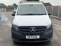 USED 2021 71 MERCEDES-BENZ VITO 1.7 110 CDI Progressive Panel Van 5dr Diesel Manual FWD L2 Euro 6 (s/s) (LWB) (102 ps) This 2021 Mercedes Benz Vito 110 CDI Progressive LWB is a standout example, having been owned by just one careful keeper since new. This long wheelbase panel van boasts a robust 1.7 litre Euro 6 diesel engine, ensuring efficient performance and compliance with modern emissions standards. The Progressive trim level offers a well appointed cabin, and with its MOT valid until September 2026, you can drive with confidence.