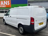USED 2021 71 MERCEDES-BENZ VITO 1.7 110 CDI Progressive Panel Van 5dr Diesel Manual FWD L2 Euro 6 (s/s) (LWB) (102 ps) This 2021 Mercedes Benz Vito 110 CDI Progressive LWB is a standout example, having been owned by just one careful keeper since new. This long wheelbase panel van boasts a robust 1.7 litre Euro 6 diesel engine, ensuring efficient performance and compliance with modern emissions standards. The Progressive trim level offers a well appointed cabin, and with its MOT valid until September 2026, you can drive with confidence.