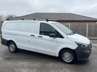 USED 2021 71 MERCEDES-BENZ VITO 1.7 110 CDI Progressive Panel Van 5dr Diesel Manual FWD L2 Euro 6 (s/s) (LWB) (102 ps) This 2021 Mercedes Benz Vito 110 CDI Progressive LWB is a standout example, having been owned by just one careful keeper since new. This long wheelbase panel van boasts a robust 1.7 litre Euro 6 diesel engine, ensuring efficient performance and compliance with modern emissions standards. The Progressive trim level offers a well appointed cabin, and with its MOT valid until September 2026, you can drive with confidence.