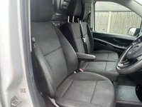 USED 2021 71 MERCEDES-BENZ VITO 1.7 110 CDI Progressive Panel Van 5dr Diesel Manual FWD L2 Euro 6 (s/s) (LWB) (102 ps) This 2021 Mercedes Benz Vito 110 CDI Progressive LWB is a standout example, having been owned by just one careful keeper since new. This long wheelbase panel van boasts a robust 1.7 litre Euro 6 diesel engine, ensuring efficient performance and compliance with modern emissions standards. The Progressive trim level offers a well appointed cabin, and with its MOT valid until September 2026, you can drive with confidence.