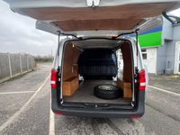 USED 2021 71 MERCEDES-BENZ VITO 1.7 110 CDI Progressive Panel Van 5dr Diesel Manual FWD L2 Euro 6 (s/s) (LWB) (102 ps) This 2021 Mercedes Benz Vito 110 CDI Progressive LWB is a standout example, having been owned by just one careful keeper since new. This long wheelbase panel van boasts a robust 1.7 litre Euro 6 diesel engine, ensuring efficient performance and compliance with modern emissions standards. The Progressive trim level offers a well appointed cabin, and with its MOT valid until September 2026, you can drive with confidence.