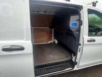 USED 2021 71 MERCEDES-BENZ VITO 1.7 110 CDI Progressive Panel Van 5dr Diesel Manual FWD L2 Euro 6 (s/s) (LWB) (102 ps) This 2021 Mercedes Benz Vito 110 CDI Progressive LWB is a standout example, having been owned by just one careful keeper since new. This long wheelbase panel van boasts a robust 1.7 litre Euro 6 diesel engine, ensuring efficient performance and compliance with modern emissions standards. The Progressive trim level offers a well appointed cabin, and with its MOT valid until September 2026, you can drive with confidence.