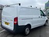 USED 2021 71 MERCEDES-BENZ VITO 1.7 110 CDI Progressive Panel Van 5dr Diesel Manual FWD L2 Euro 6 (s/s) (LWB) (102 ps) This 2021 Mercedes Benz Vito 110 CDI Progressive LWB is a standout example, having been owned by just one careful keeper since new. This long wheelbase panel van boasts a robust 1.7 litre Euro 6 diesel engine, ensuring efficient performance and compliance with modern emissions standards. The Progressive trim level offers a well appointed cabin, and with its MOT valid until September 2026, you can drive with confidence.