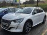 USED 2020 69 PEUGEOT E-208 50kWh GT Hatchback 5dr Electric Auto (136 ps) FDSH / Wireless Port / CarPlay