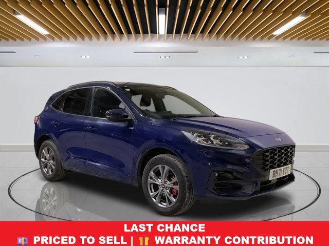 2021 KUGA 2.5 ECOBOOST DURATEC 14.4KWH ST LINE SUV 5DR PETROL PLUG IN HYBRID... photo