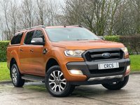 USED 2019 19 FORD RANGER 3.2 TDCi Wildtrak Pickup Double Cab 4dr Diesel Auto 4WD Euro 5 (200 ps) ** NO VAT * *  CANOPY  **  TOWBAR