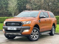 USED 2019 19 FORD RANGER 3.2 TDCi Wildtrak Pickup Double Cab 4dr Diesel Auto 4WD Euro 5 (200 ps) ** NO VAT * *  CANOPY  **  TOWBAR
