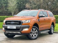 USED 2019 19 FORD RANGER 3.2 TDCi Wildtrak Pickup Double Cab 4dr Diesel Auto 4WD Euro 5 (200 ps) ** NO VAT * *  CANOPY  **  TOWBAR