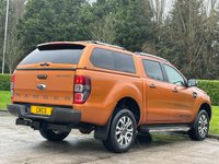 USED 2019 19 FORD RANGER 3.2 TDCi Wildtrak Pickup Double Cab 4dr Diesel Auto 4WD Euro 5 (200 ps) ** NO VAT * *  CANOPY  **  TOWBAR