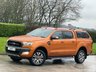 USED 2019 19 FORD RANGER 3.2 TDCi Wildtrak Pickup Double Cab 4dr Diesel Auto 4WD Euro 5 (200 ps) ** NO VAT * *  CANOPY  **  TOWBAR