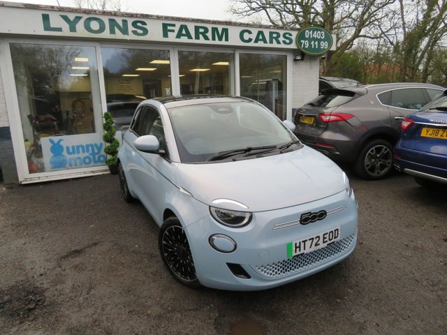 2023 72 Fiat 500e 42kWh Icon Hatchback 3dr Electric Automatic (118 ps)