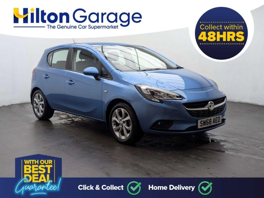 Used 2018 68 VAUXHALL CORSA 1.4i ecoTEC Energy Hatchback 5dr Petrol Auto Euro 6 (90 ps) CRUISE CONTROL+TINTED WINDOWS CLICK & COLLECT/HOME DELIVERY