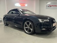 USED 2014 63 AUDI A5 CABRIOLET 2.0 TDI S line Special Edition Convertible 2dr Diesel Manual Euro 5 (s/s) (150 ps) 