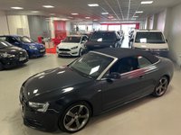 USED 2014 63 AUDI A5 CABRIOLET 2.0 TDI S line Special Edition Convertible 2dr Diesel Manual Euro 5 (s/s) (150 ps) 
