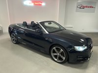 USED 2014 63 AUDI A5 CABRIOLET 2.0 TDI S line Special Edition Convertible 2dr Diesel Manual Euro 5 (s/s) (150 ps) 