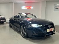 USED 2014 63 AUDI A5 CABRIOLET 2.0 TDI S line Special Edition Convertible 2dr Diesel Manual Euro 5 (s/s) (150 ps) 