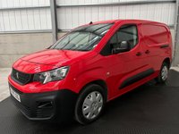 USED 2020 70 PEUGEOT PARTNER 1.5 BLUEHDI 100PS L2 LWB - NO VAT 