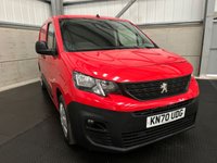 USED 2020 70 PEUGEOT PARTNER 1.5 BLUEHDI 100PS L2 LWB - NO VAT 