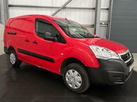 USED 2017 17 PEUGEOT PARTNER 1.6 BLUEHDI 100PS S LWB L2 - NO VAT 