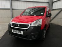 USED 2017 17 PEUGEOT PARTNER 1.6 BLUEHDI 100PS S LWB L2 - NO VAT 