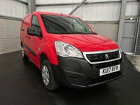 USED 2017 17 PEUGEOT PARTNER 1.6 BLUEHDI 100PS S LWB L2 - NO VAT 