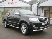 USED 2014 64 TOYOTA HI-LUX 3.0 INVINCIBLE 4X4 D-4D DCB 5d AUTO 169 BHP 