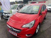 USED 2016 16 VAUXHALL CORSA 1.4i ecoFLEX SRi Hatchback 5dr Petrol Manual Euro 6 (75 ps) TOUCH SCREEN DAB MEDIA DISPLAY / BLUE TOOTH VOICE COMMAND: