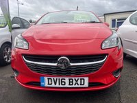 USED 2016 16 VAUXHALL CORSA 1.4i ecoFLEX SRi Hatchback 5dr Petrol Manual Euro 6 (75 ps) TOUCH SCREEN DAB MEDIA DISPLAY / BLUE TOOTH VOICE COMMAND:
