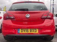 USED 2016 16 VAUXHALL CORSA 1.4i ecoFLEX SRi Hatchback 5dr Petrol Manual Euro 6 (75 ps) TOUCH SCREEN DAB MEDIA DISPLAY / BLUE TOOTH VOICE COMMAND: