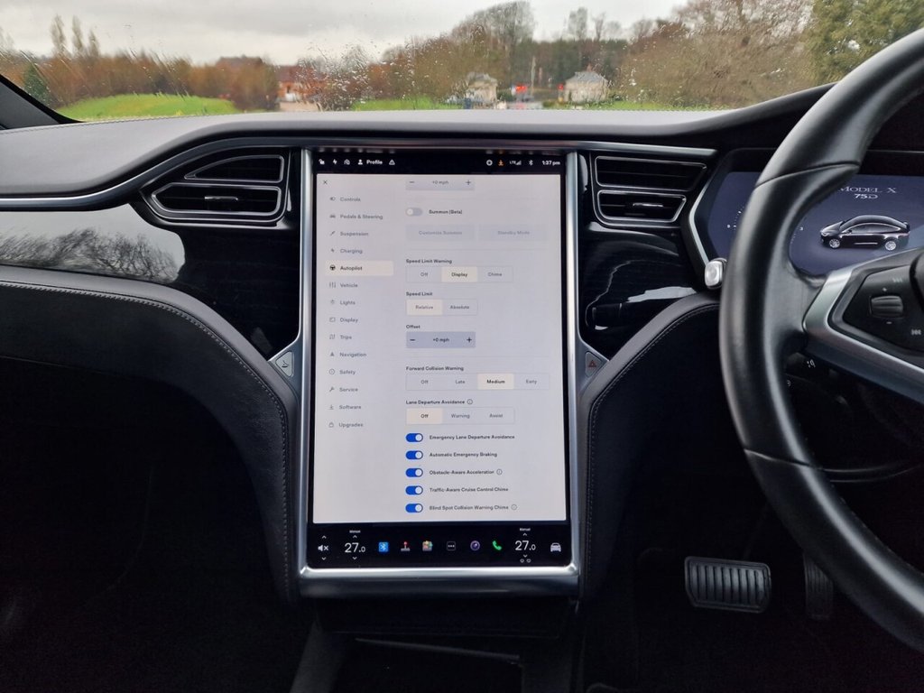USED 2017 67 TESLA MODEL X 75D (Dual Motor) SUV 5dr Electric Auto 4WDE (328 bhp) FINANCE AVAILABLE