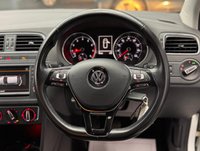 USED 2016 16 VOLKSWAGEN POLO 1.0 BlueMotion Tech Match Hatchback 5dr Petrol Manual Euro 6 (s/s) (75 ps) Front And Rear Parking Sensors - DAB Radio - Cruise Control