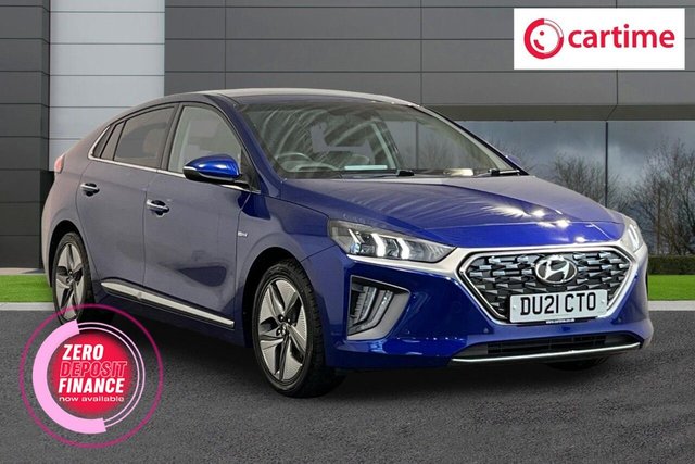 2021 Hyundai Ioniq 1.6 h-GDi Premium SE Hatchback 5dr Petrol Hybrid DCT Euro 6 (s/s) (141 ps) Rear Camera, Front / Rear Parking Sensors, Android Auto / Apple CarPlay, Heated Seats, Heated Steering Wheel 2021 photo