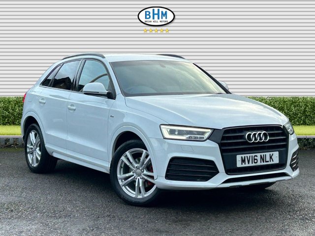 2016 AUDI Q3 2016 1.4 TFSI CoD S line SUV 5dr Petrol S Tronic Euro 6 (s/s) (150 ps)