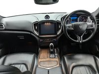 USED 2017 B MASERATI GHIBLI 3.0D V6 Saloon 4dr Diesel ZF Euro 5 (s/s) (275 ps) 20'' ALLOY WHEELS , SAT NAV  CRUISE CONTROL ,LEATHER SEATS , DUAL CLIMATE CONTROL , FRONT AND REAR PARKING SENSORS , SERVICE - LATEST JUNE 2025