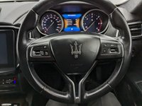 USED 2017 B MASERATI GHIBLI 3.0D V6 Saloon 4dr Diesel ZF Euro 5 (s/s) (275 ps) 20'' ALLOY WHEELS , SAT NAV  CRUISE CONTROL ,LEATHER SEATS , DUAL CLIMATE CONTROL , FRONT AND REAR PARKING SENSORS , SERVICE - LATEST JUNE 2025