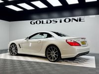 USED 2013 63 MERCEDES-BENZ SL 4.7 SL500 AMG Sport Convertible 2dr Petrol G-Tronic Euro 5 (s/s) (435 ps) DIAMOND WHITE