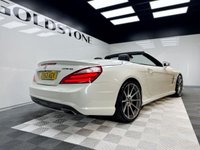USED 2013 63 MERCEDES-BENZ SL 4.7 SL500 AMG Sport Convertible 2dr Petrol G-Tronic Euro 5 (s/s) (435 ps) DIAMOND WHITE