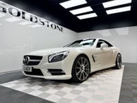 USED 2013 63 MERCEDES-BENZ SL 4.7 SL500 AMG Sport Convertible 2dr Petrol G-Tronic Euro 5 (s/s) (435 ps) DIAMOND WHITE