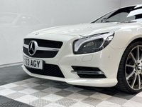 USED 2013 63 MERCEDES-BENZ SL 4.7 SL500 AMG Sport Convertible 2dr Petrol G-Tronic Euro 5 (s/s) (435 ps) DIAMOND WHITE