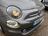 USED 2016 16 FIAT 500 1.2 Lounge Hatchback 3dr Petrol Manual Euro 6 (s/s) (69 bhp) SAT NAV, CLIMATE A/C, PANO ROOF