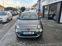 USED 2016 16 FIAT 500 1.2 Lounge Hatchback 3dr Petrol Manual Euro 6 (s/s) (69 bhp) SAT NAV, CLIMATE A/C, PANO ROOF
