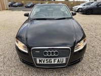 USED 2006 56 AUDI A4 CABRIOLET 2.0 TDI S line Convertible 2dr Diesel Manual (175 g/km, 138 bhp) PART EXCHANGE TO CLEAR