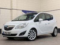 USED 2013 62 VAUXHALL MERIVA 1.7 CDTi SE Panoramic MPV 5 Door Diesel Auto Euro 5 (110 ps) PANORAMIC CAM BELT @ 15,319 MILES