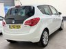 USED 2013 62 VAUXHALL MERIVA 1.7 CDTi SE Panoramic MPV 5 Door Diesel Auto Euro 5 (110 ps) PANORAMIC CAM BELT @ 15,319 MILES