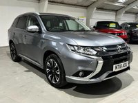 USED 2018 18 MITSUBISHI OUTLANDER 2.0h 12kWh 4hs SUV 5dr Petrol Plug-in Hybrid CVT 4WD Euro 6 (s/s) (200 ps) 