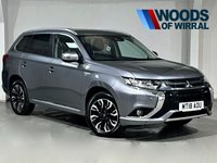 USED 2018 18 MITSUBISHI OUTLANDER 2.0h 12kWh 4hs SUV 5dr Petrol Plug-in Hybrid CVT 4WD Euro 6 (s/s) (200 ps) 