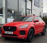 USED 2019 69 JAGUAR E-PACE 2.0 D180 Chequered Flag SUV 5dr Diesel Auto AWD Euro 6 (s/s) (180 ps) THIS CAR COMES WITH 6 MONTHS WARRANTY , BREAKDOWN COVER & RECOVERY++  GREAT EXAMPLE OF AUTOMATIC SUV  NAVIGATION SYSTEM + BLUETOOTH + DAB RADIO + USB CONNECTION + FRONT AND REAR PARKING SENSORS + HALF  LEATHER TRIM  + FRONT HEATED SEATS + CRUISE CONTROL + CLIMATE CONTROL + 20 INCH ALLOY WHEELS + AUTO START STOP + ELECTRIC PARKING BRAKE + HILL HOLD ASSIST + ELECTRIC SEAT ADJUSTMENT + TRACTION CONTROL + DAY TIME RUNNING LIGHTS + KEY LESS START + FULL LEATEHER STITCHED STEERING WHEEL +